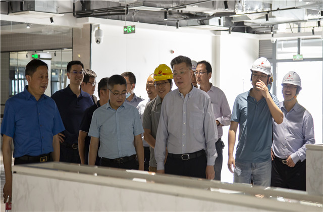 合肥市委常委、副市长路军赴安徽公司合肥市第六中学新校区项目调研